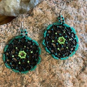 Handmade Native American earrings